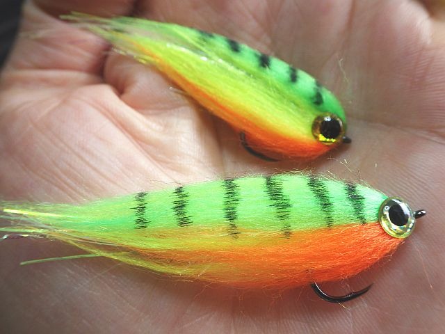 Streamer firetiger pour la perche