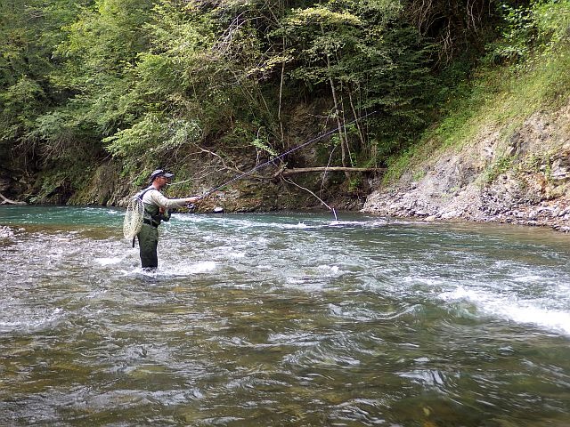 Reportage sur le Gave d'Ossau dépt des Pyrénées Atlantiques