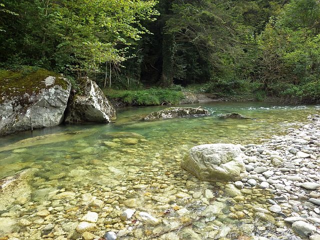 Reportage sur le Gave d'Ossau dépt des Pyrénées Atlantiques