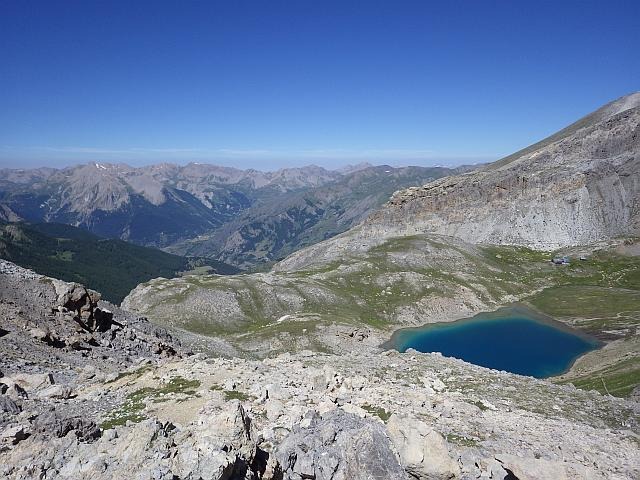reportage peche mouche lac d'altitude Alpes de Haute Provence 04 lac Premier
