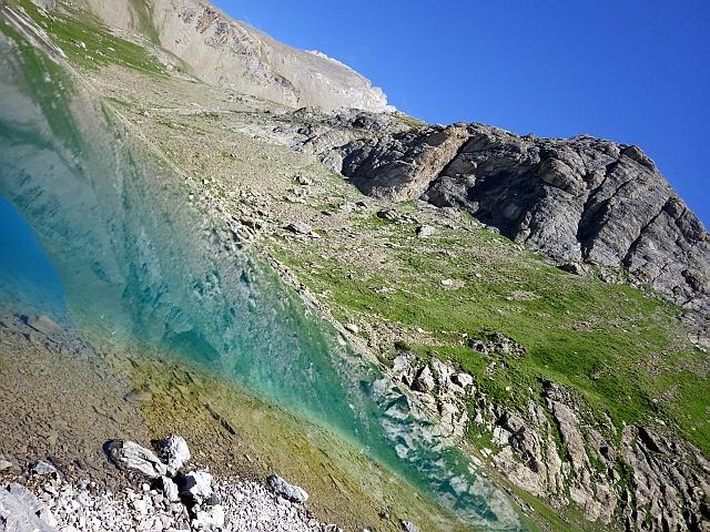 reportage peche mouche lac d'altitude Alpes de Haute Provence 04 lac Premier