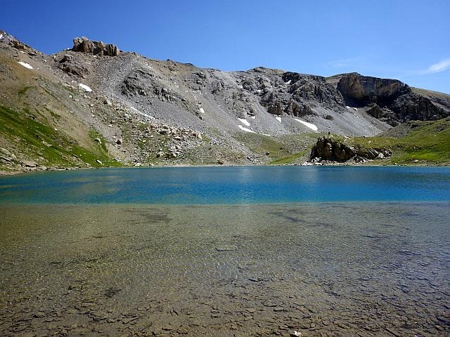 reportage peche mouche lac d'altitude Alpes de Haute Provence 04 lac Premier