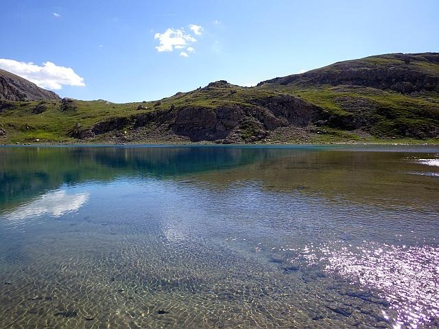 reportage peche mouche lac d'altitude Alpes de Haute Provence 04 lac Premier