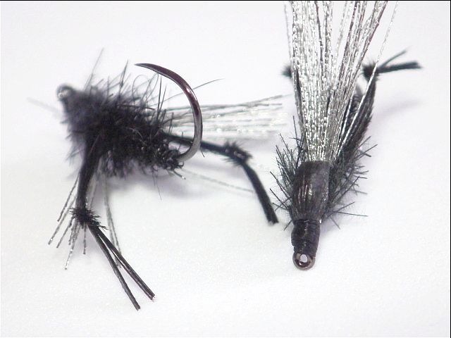 Montage pas-à-pas bibio marci à ailes orientables par Avozetto Webzine Pêche Mouche