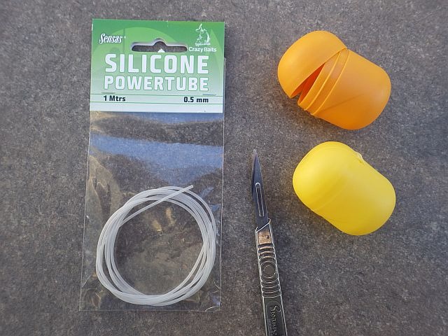 Fabrication distributeur de gaine silicone pour yoyo Avozetto Webzine Pêche Mouche