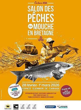 Salon des pêches à la mouche de Bretagne Carhaix 2026